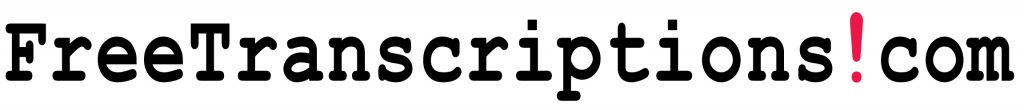 Free Transcriptions