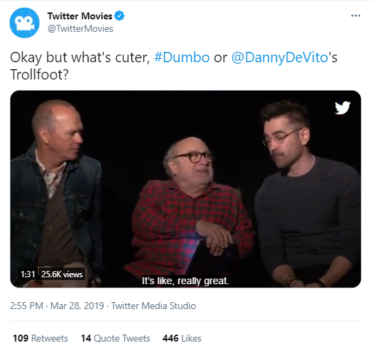 Captions via Twitter Media Studio Sample