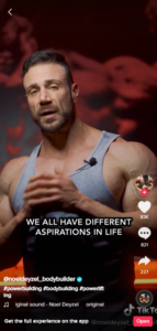 TikTok video with captions