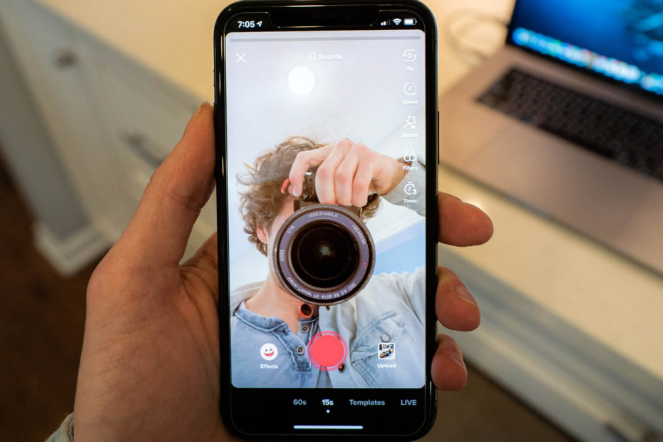 TikTok video uploads